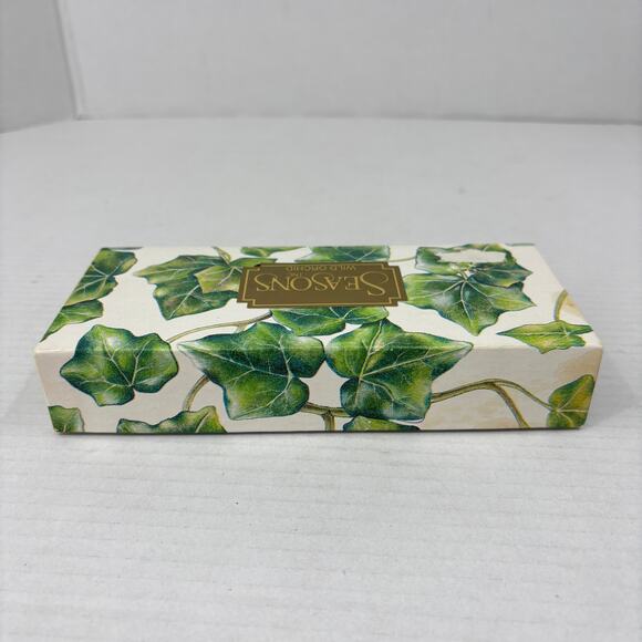 Seasons Inc Soap Bars Wild Orchid 3.5 oz White Scented New Sealed Box of 3 - Picture 6 of 8